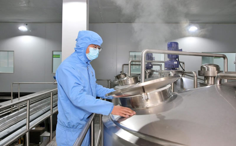 燕麥酶解生產(chǎn)燕麥奶過(guò)程 