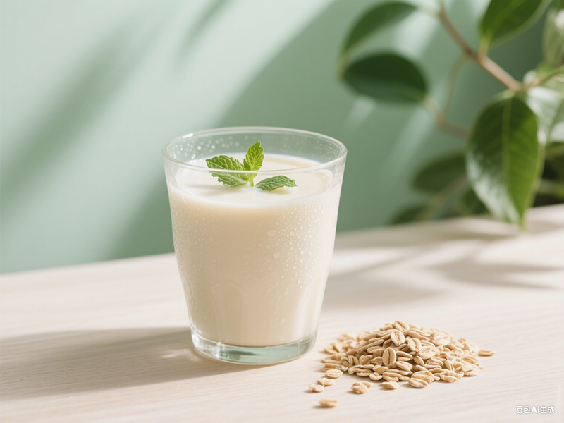 生成燕麥奶照片