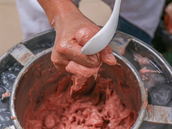 肉片碎肉蛋白質粘合—谷氨酰胺轉氨酶(TG酶)解決方案